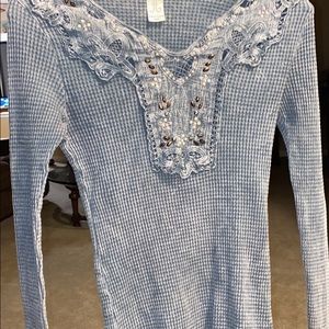 One of a kind!  Vintage. Beaded detail  BOHO!!